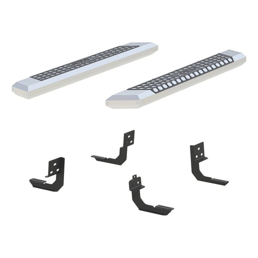 2555004 Aries AdvantEDGE 5-1/2 Running Board Kit, Chrome