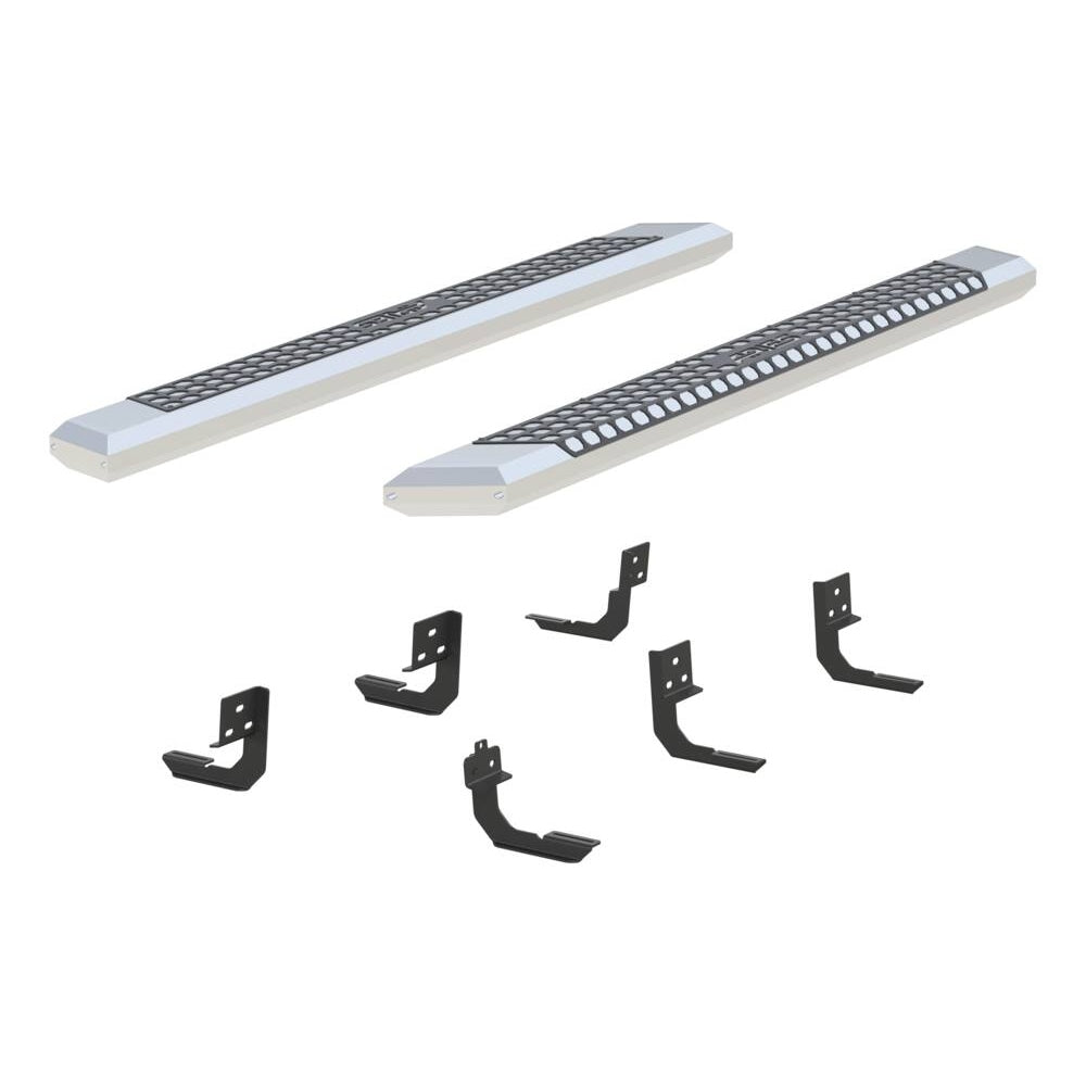 2555005 Aries AdvantEDGE 5-1/2 Running Board Kit, Chrome
