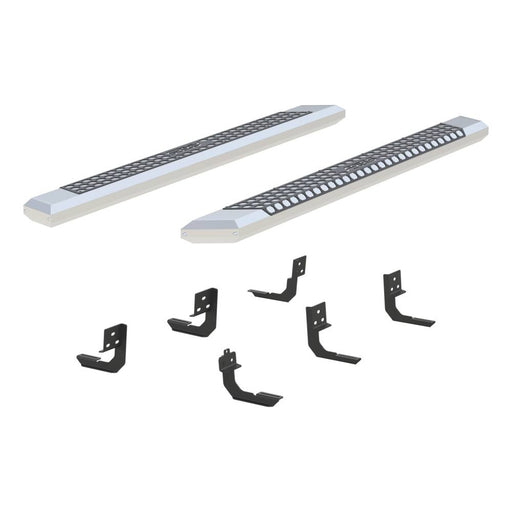 2555005 Aries AdvantEDGE 5-1/2 Running Board Kit, Chrome