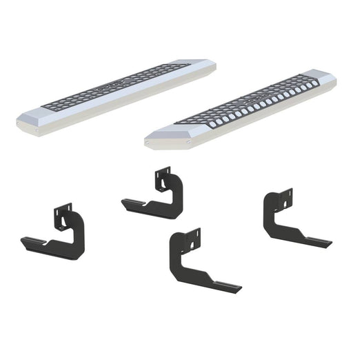 2555007 Aries AdvantEDGE 5-1/2 Running Board Kit, Chrome
