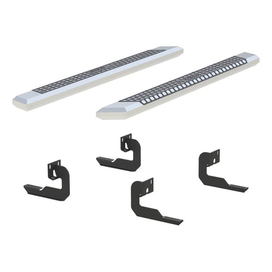 2555008 Aries AdvantEDGE 5-1/2 Running Board Kit, Chrome