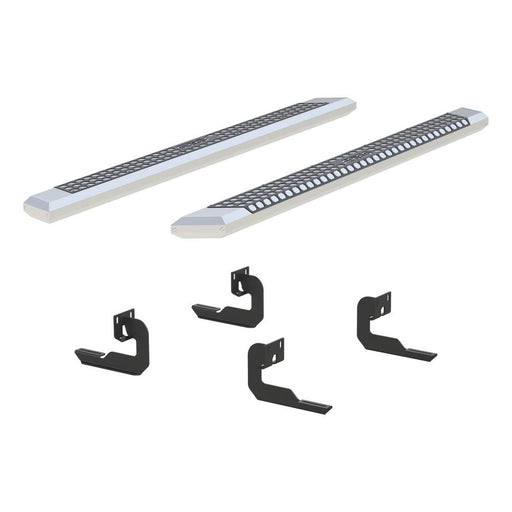 2555009 Aries AdvantEDGE 5-1/2 Running Board Kit, Chrome