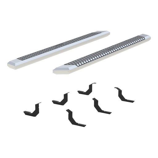 2555019 Aries AdvantEDGE 5-1/2 Running Board Kit, Chrome