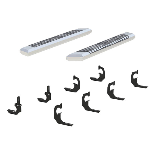 2555020 Aries AdvantEDGE 5-1/2 Running Board Kit, Chrome