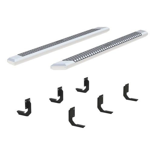 2555024 Aries AdvantEDGE 5-1/2 Running Board Kit, Chrome