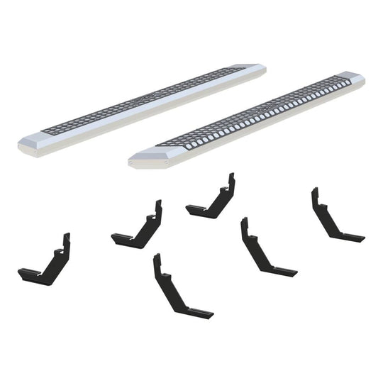 2555044 Aries AdvantEDGE 5-1/2 Running Board Kit, Chrome