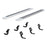 2555048 Aries AdvantEDGE 5-1/2 Running Board Kit, Chrome