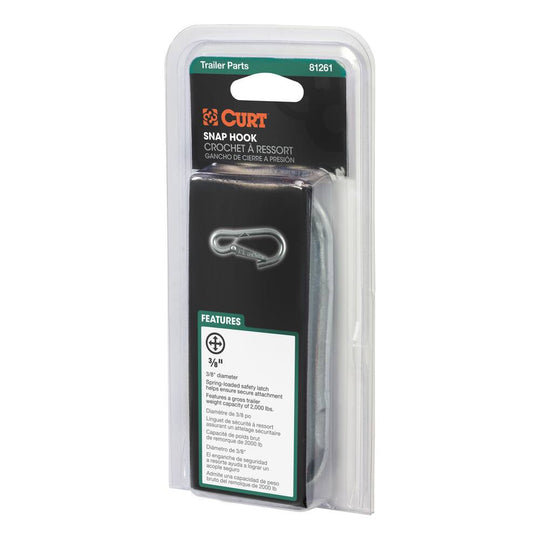 81261 3/8 Snap Hook (2,000 lbs, Packaged)