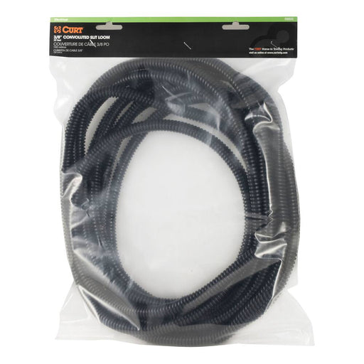 59825 3/8 x 25' Convoluted Slit Loom Tubing (Packaged)