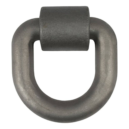 83770 3x 3 Weld-On Tie-Down D-Ring (15,587 lbs, Raw Steel)