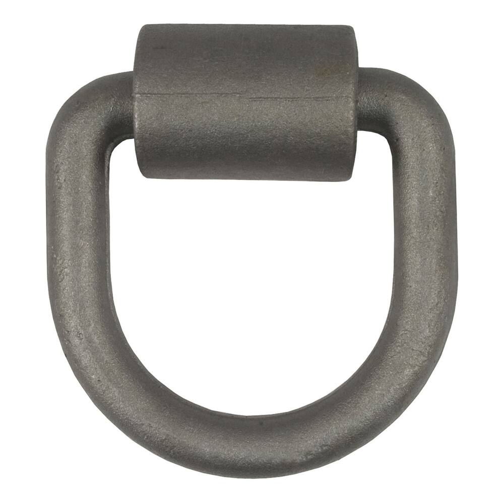 83750 3x 3 Weld-On Tie-Down D-Ring (6,100 lbs, Raw Steel)