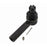 The 3043540 Pro-Series OE Tie Rod in black, featuring a castle nut, grease fitting, and cotter pin, displayed on a white background.