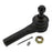 3043614 Pro-Series OE Tie Rod, featuring a castle nut, cotter pin, grease fitting, and lock nut, isolated on a white background.