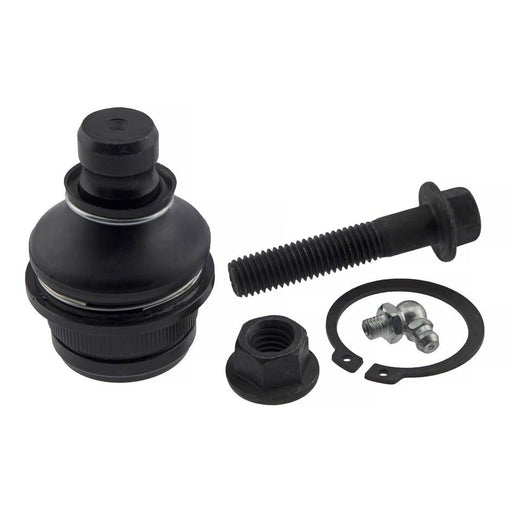 The 304500063 Pro-Series OE Ball Joints feature a black spherical component, a bolt, a washer, a nut, and two small additional pieces on white.