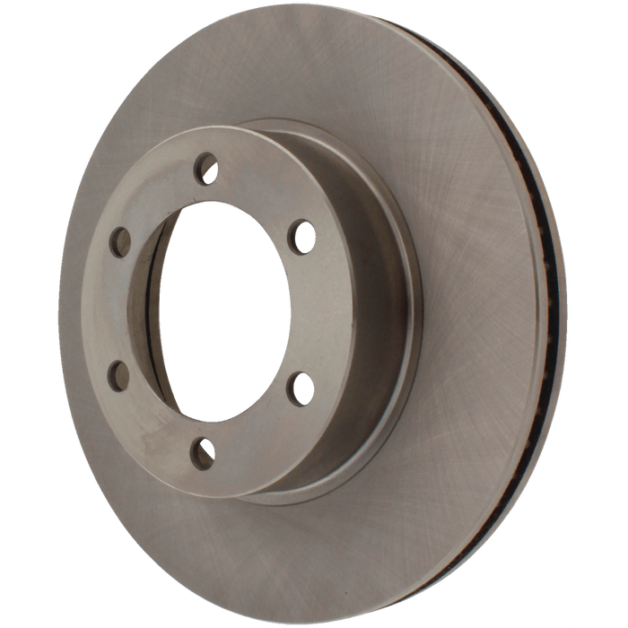 The PS45637 PROSERIES OE Brake Rotor, Rear is a metal brake disc with multiple holes for mounting, specifically designed for automotive braking systems.