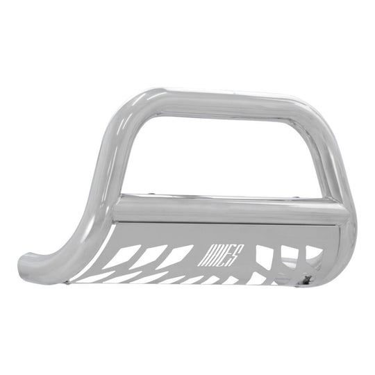 35-2000 Aries 3 Bull Bar, SS w/ Brushed SS Skid Plate
