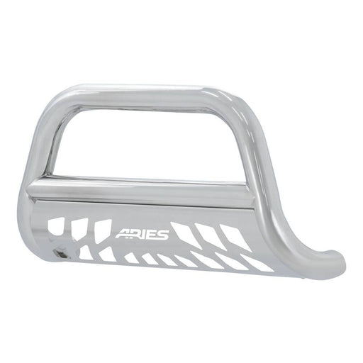 35-3014 Aries 3 Bull Bar, SS w/ Brushed SS Skid Plate