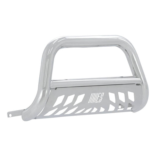 35-9001 Aries 3 Bull Bar, SS w/ Brushed SS Skid Plate