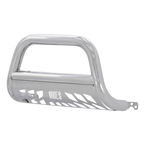 35-9002 Aries 3 Bull Bar, SS w/ Brushed SS Skid Plate