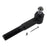 A 3543417T Pro-Series OE Tie Rod in black, featuring a cotter pin and nut cap on the threaded end, is lying next to detached pins.