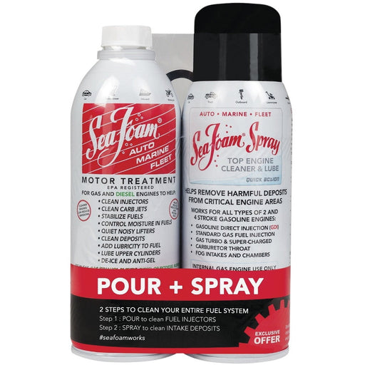 2 Pack - Sea Foam Fuel Cleaner Value Set