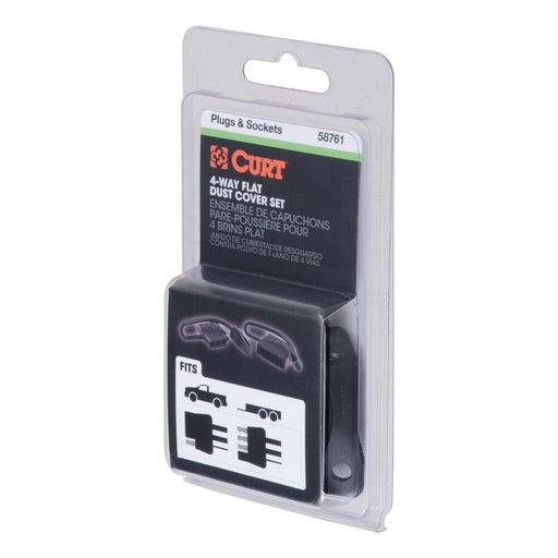 58761 4-Way Flat Connector Dust Cover Set (Packaged)