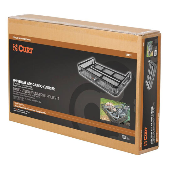 18101 41 x 26 Black Steel Universal ATV Cargo Carrier