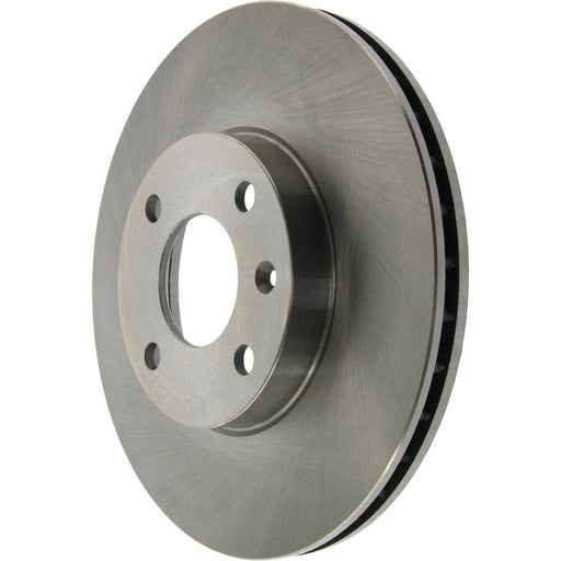 The PS41343 PROSERIES OE Brake Rotor, Rear is a metal automotive brake disc rotor featuring a central hole and multiple smaller holes for mounting.