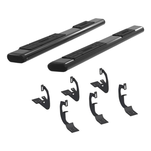 4445003 Aries 6 Oval Side Bar Kit, Black
