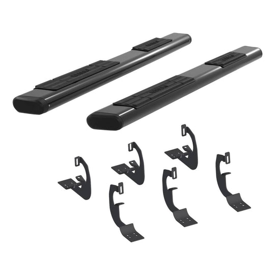 4445004 Aries 6 Oval Side Bar Kit, Black