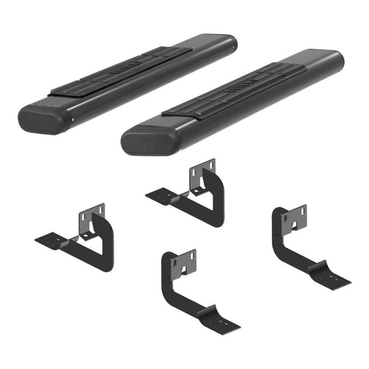 4445017 Aries 6 Oval Side Bar Kit, Black