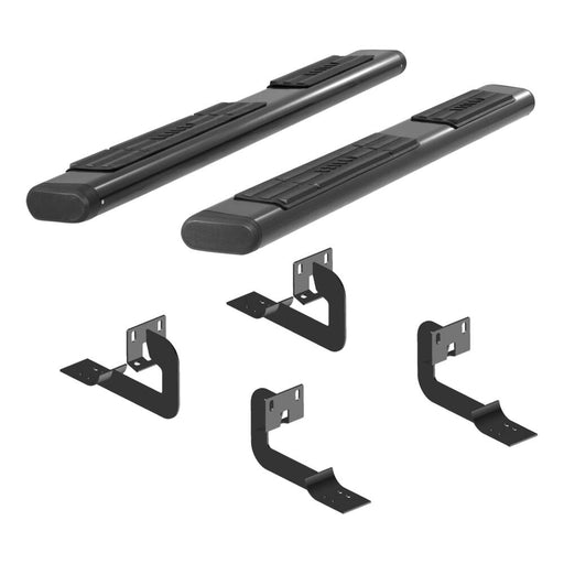 4445018 Aries 6 Oval Side Bar Kit, Black