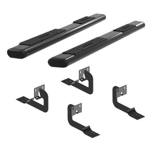 4445020 Aries 6 Oval Side Bar Kit, Black