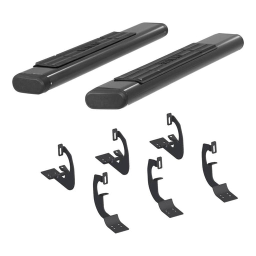 4445022 Aries 6 Oval Side Bar Kit, Black