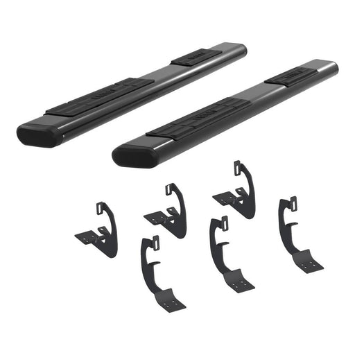 4445023 Aries 6 Oval Side Bar Kit, Black