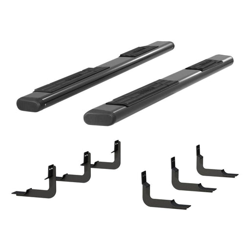 4445041 Aries 6 Oval Side Bar Kit, Black