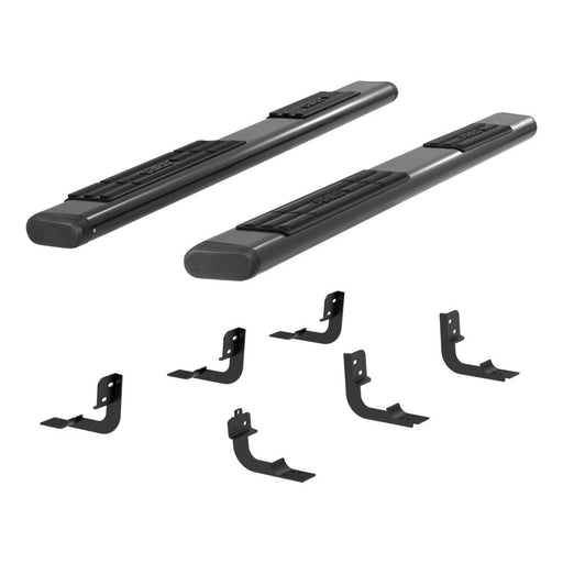 4445044 Aries 6 Oval Side Bar Kit, Black