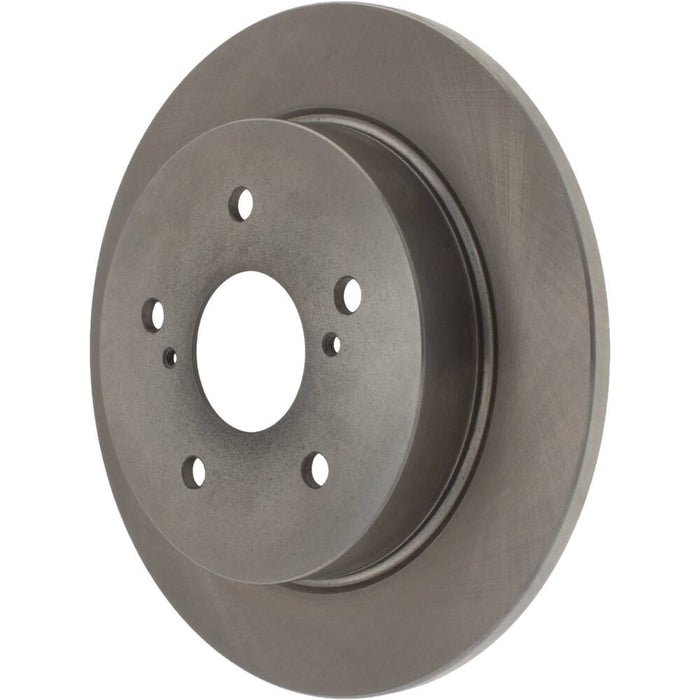 The PS44730 Certified Brake Rotor, Rear is a vented automotive brake rotor featuring a central hub and multiple bolt holes for mounting.