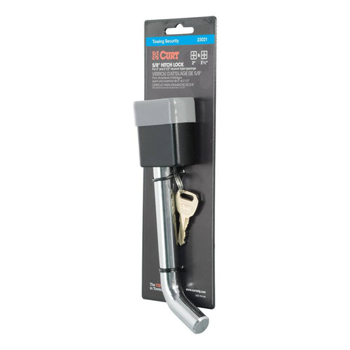 23021 5/8 Hitch Lock (2, 2-1/2 or 3 Receiver, Deadbolt, Chrome)