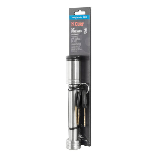 23519 5/8 Hitch Lock (2 or 2-1/2 Receiver, Barbell, Stainless)