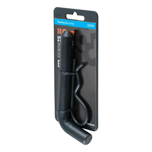 21579 5/8 Hitch Pin (2 Receiver, Black, Packaged)