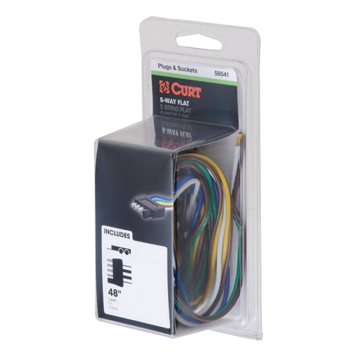 58540 5-Way Flat Connector Plug with 48 Wires (Trailer Side)