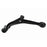 51360SHJA01 Pro-Series OE Ball Joints for black car suspension control arm with bushings, displayed on a white background.