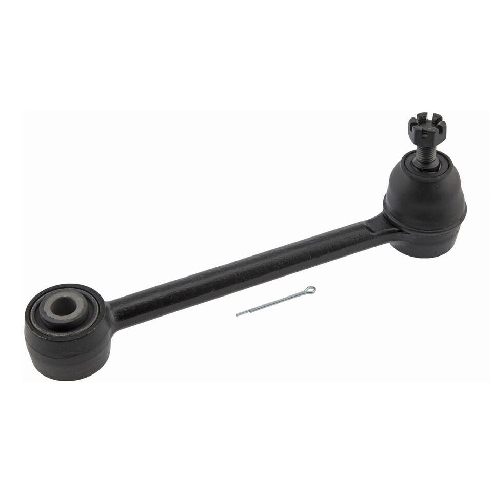 A 552502H000 Pro-Series OE front upper control arm with ball joint and cotter pin, set against a white background.
