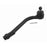 A 568202H090 Pro-Series OE Tie Rod, featuring a black finish and a cotter pin, is displayed on a white background.
