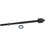 The 577242D000 Pro-Series OE Tie Rod is a black automotive tool that features a threaded rod and nut, accompanied by a silver washer, designed for vehicle repair or assembly.