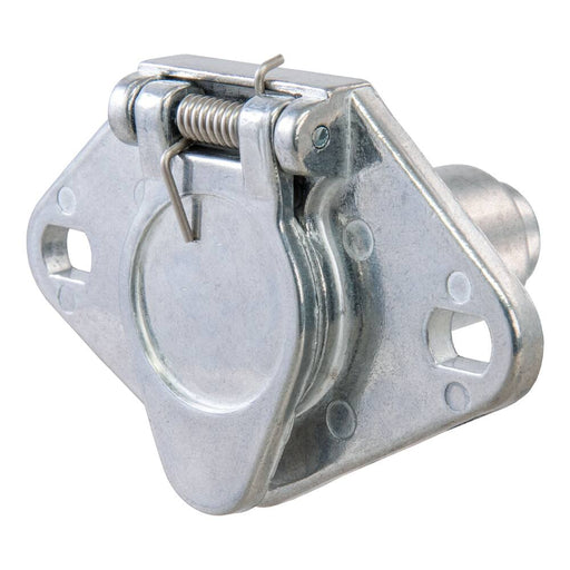 58090 6-Way Round Connector Socket (Vehicle Side, Diecast Metal)