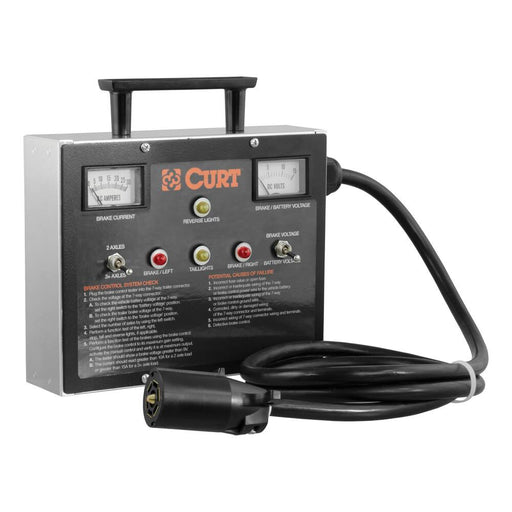 51498 7-Way RV Blade Trailer Brake Controller Tester