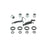 H5539 Carlson Disc Brake Hardware Kit, Front