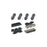 H5620Q Carlson Disc Brake Hardware Kit, Front